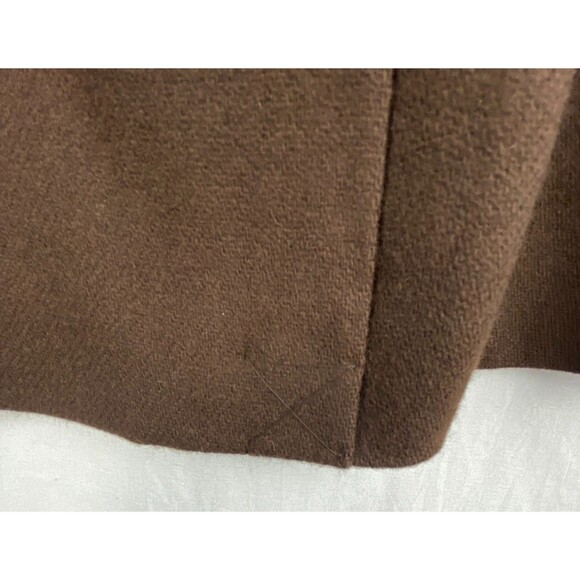 NWT Vtg Worthington Skirt Womens 12 TALL Brown 100% Wool Pencil Classic Retro - Picture 7 of 11